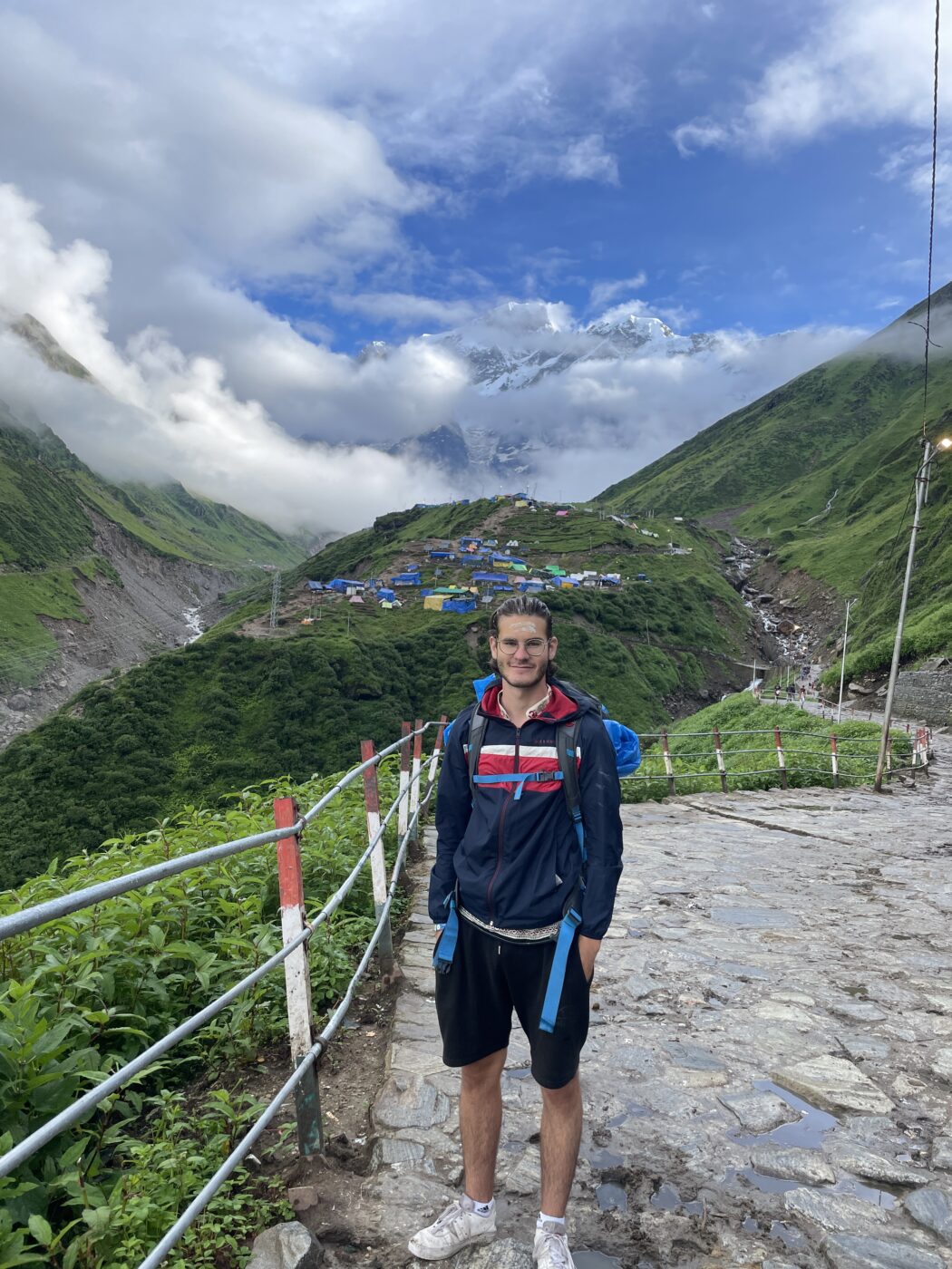 Auf Pilgerweg in Indien. Die Welt entdecken. 